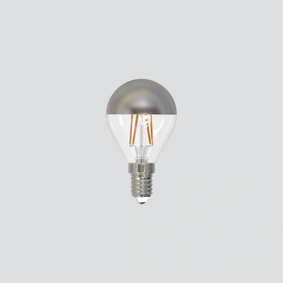 LED FILAMENT Lamp Top Mirror E14 4.5W Dimmable