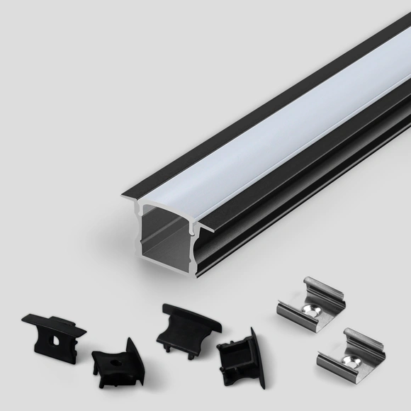 Aluminum Profile RECESSED - W24.5*H14.2MM IP20