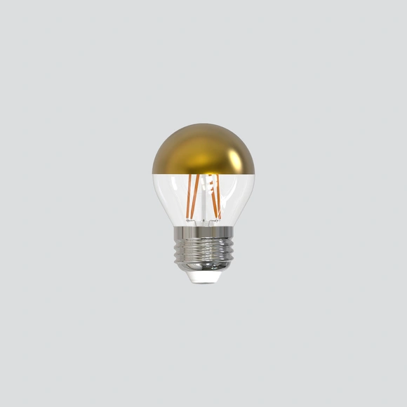 LED FILAMENT Lamp Top Mirror E27 4.5W Dimmable