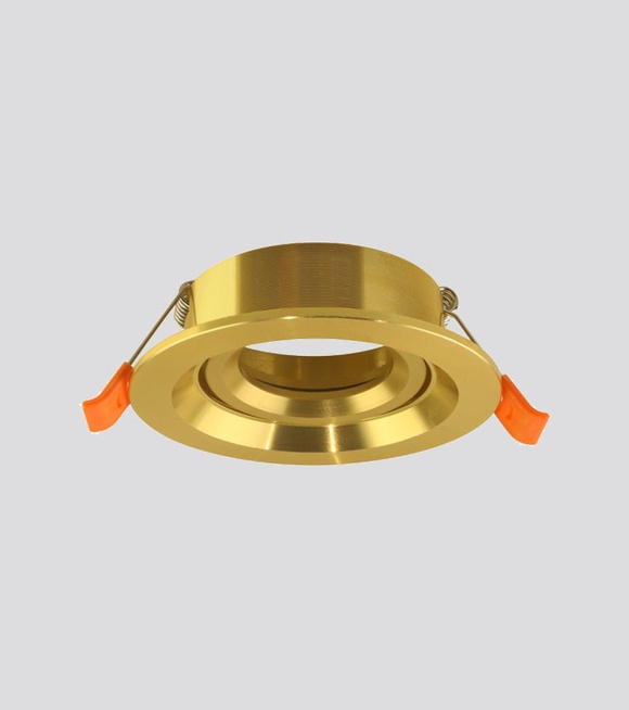 Recessed Adjustable Round Ceiling Frame Cutting Size 75mm