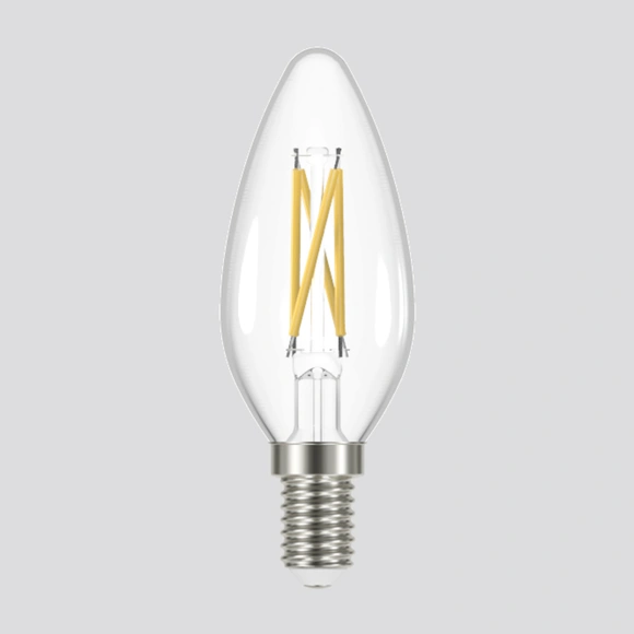 LED FILAMENT CANDLE LAMP 4.8W E14 Dimmable