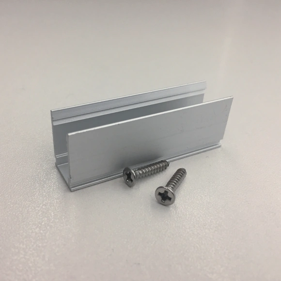 Aluminum profile Channel mount- W9.7MM*H14.8MM