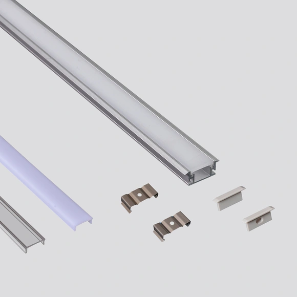 Aluminum Profile RECESSED - W27MM*H11MM IP20