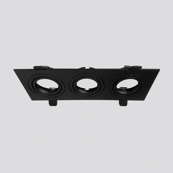 Recessed Adjustable Triple Ceiling Frame Cutting Size W75MM*L230MM