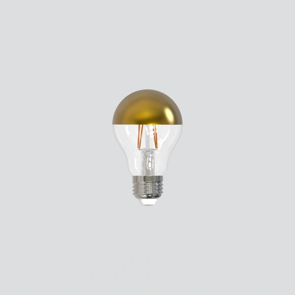 LED FILAMENT Lamp Top Mirror E27 9W Dimmable