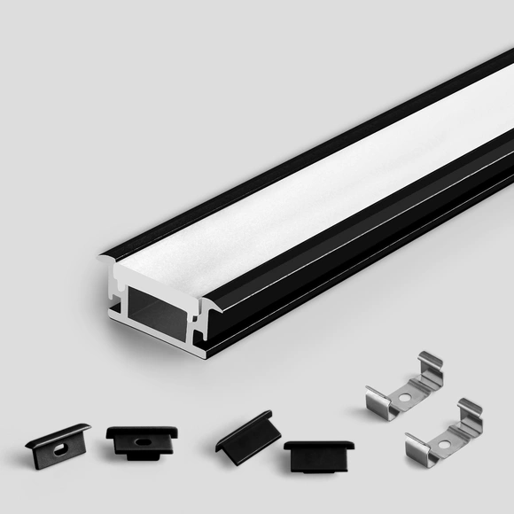 Aluminum Profile RECESSED - W27.3MM*H11MM IP20