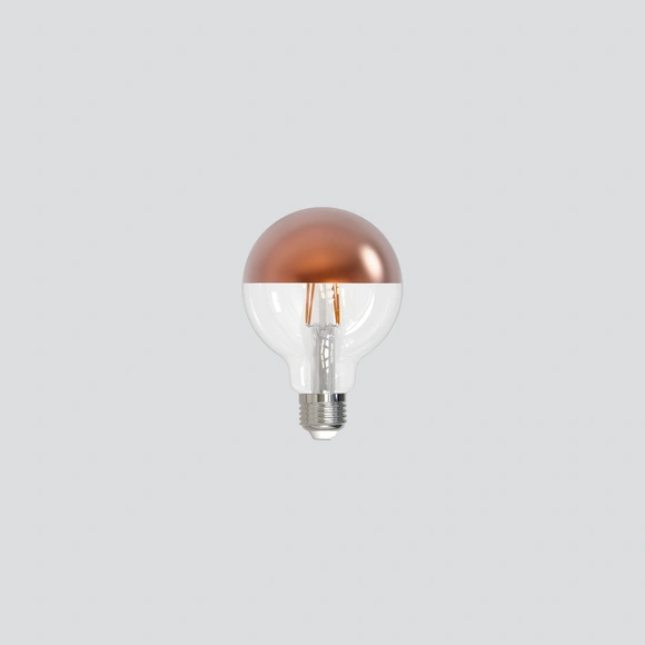 LED FILAMENT Lamp Top Mirror E27 9W Dimmable