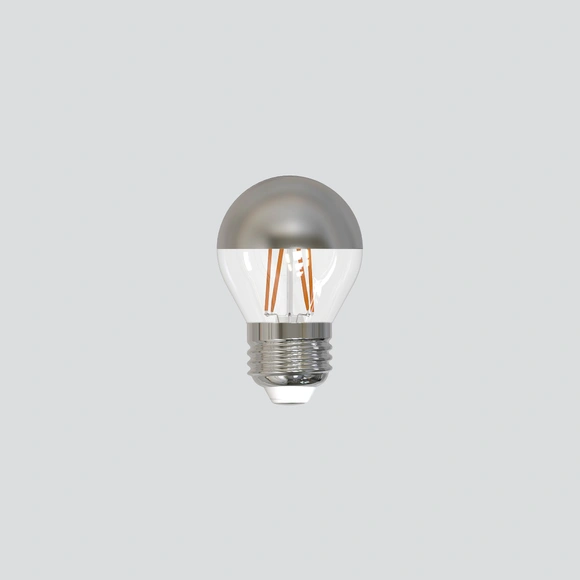 LED FILAMENT Lamp Top Mirror E27 4.5W Dimmable