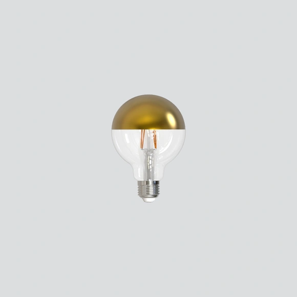 LED FILAMENT Lamp Top Mirror E27 9W Dimmable