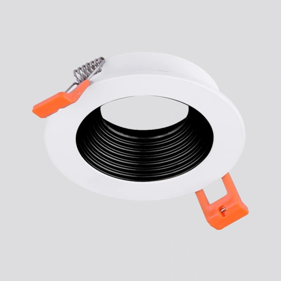 Recessed Non-Adjustable Round Ceiling Frame Cutting Size 80mm